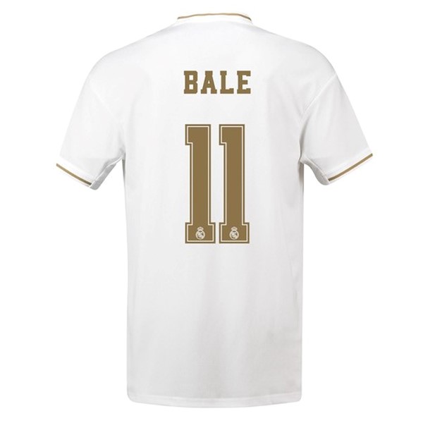 Trikot Real Madrid NO.11 Bale Heim 2019-20 Weiß Fussballtrikots Günstig